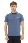Koszulki polo marki Baldinini Trend model PO83_COMO. Kolor Niebieski, Odzież Męskie. sezon: Wiosna/Lato