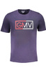 T-SHIRT MĘSKI Z KRÓTKIM RĘKAWEM GIAN MARCO VENTURI NIEBIESKI