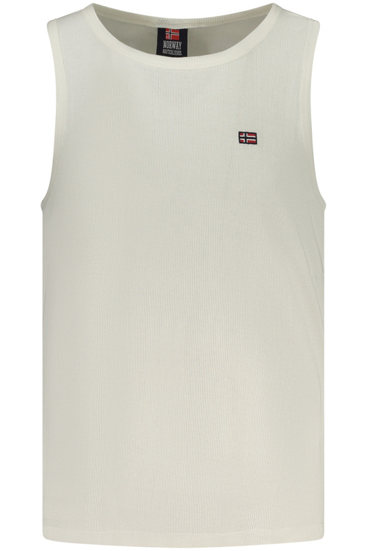 NORWEGIA 1963 MĘSKI BIAŁY TANK TOP