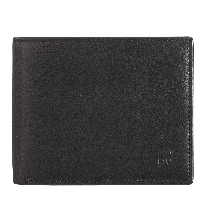DUDU Męskie etui na karty RFID w kolorze skóry z 8 kieszeniami