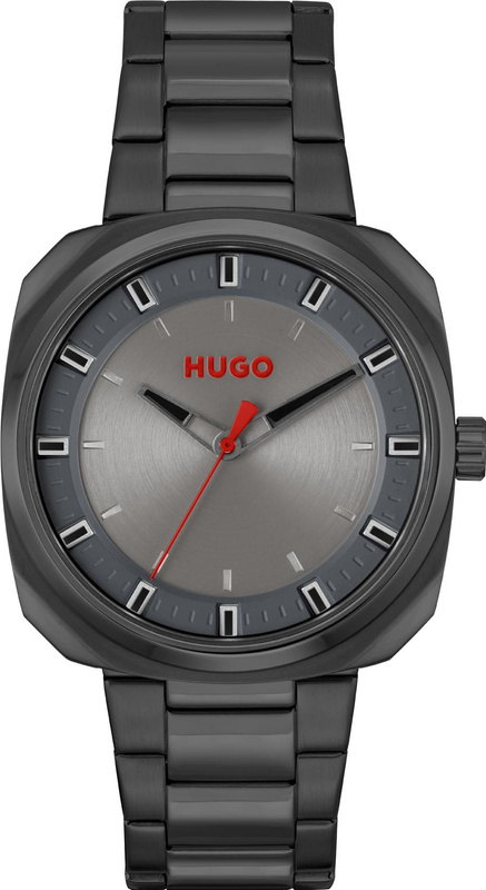 Zegarek HUGO 1530311. Kwarcowy, Kolor szary. Mężczyzna.