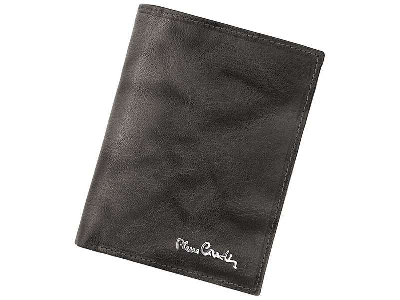 Skórzany męski portfel od Pierre Cardin z RFID