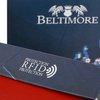 Męski portfel skórzany klasyczny RFiD czarny Beltimore K45
