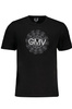 T-SHIRT MĘSKI Z KRÓTKIM RĘKAWEM GIAN MARCO VENTURI CZARNY