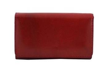 Barberini's - klasyczne portfele damskie - Czerwony 