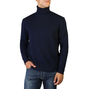 Swetry marki 100% Cashmere model UA-FF12 kolor Niebieski. Odzież męska. Sezon: Jesień/Zima