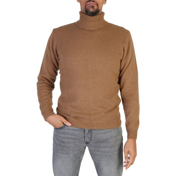 Swetry marki 100% Cashmere model UA-FF7 kolor Brązowy. Odzież męska. Sezon: Jesień/Zima