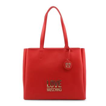 Torba zakupowa Love Moschino JC4100PP1DLJ0 czerwone torebki damskie